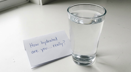 Clear glass of water