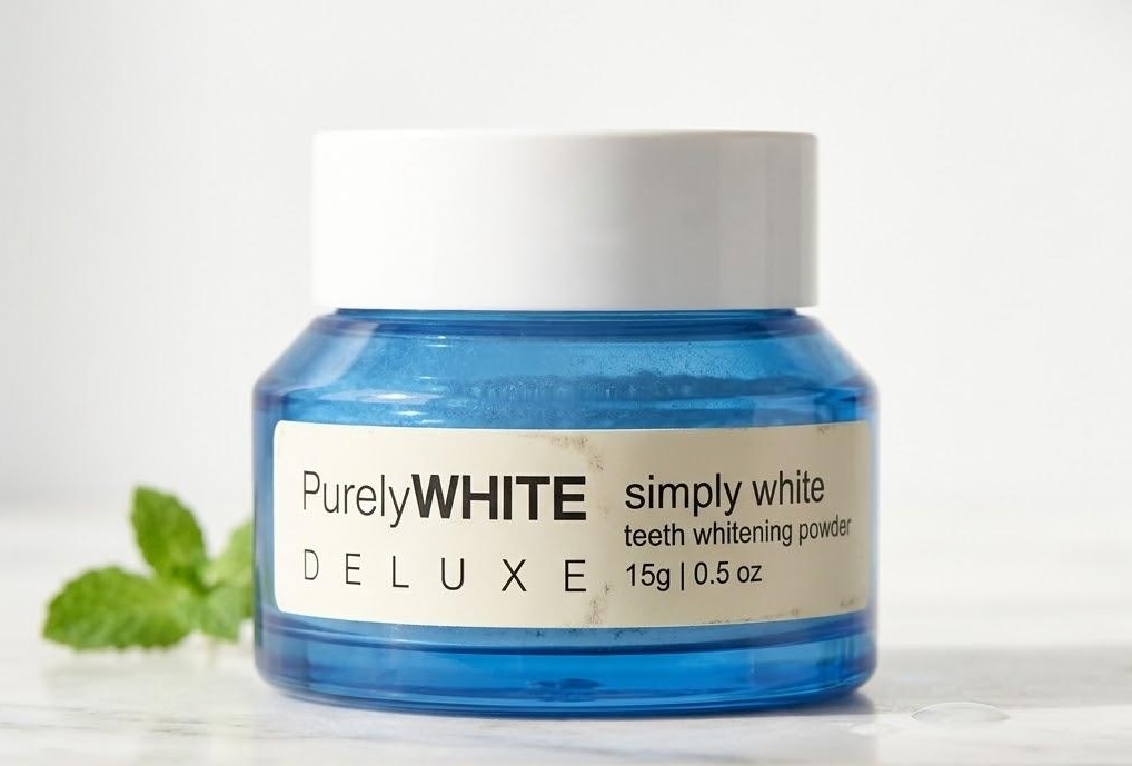PurelyWHITE Deluxe — Simply White Teeth Whitening Powder